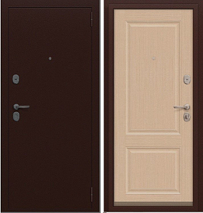 Товар Дверь Браво Север-7 Антик Медный/Бежевый клен DIS006679