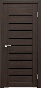 Товар Межкомнатная дверь Легенда X-2 тон Грей Остекление Лакобель черное